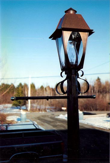 Copper Yard Lantern